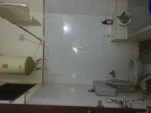 Bathroom in 1 BHK Independent House at Rt Nagar – for Rent