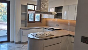 Kitchen in 4 BHK Builder Floor at Dlf Phase I – for Rent