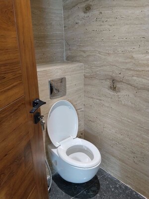 Bathroom in 3 BHK Apartment at Omkar 1973, Worli – for Rent