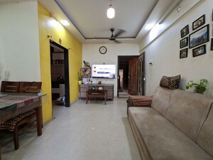 Living Room in 3 BHK Apartment at Oval Apartments, Kharghar – for Rent