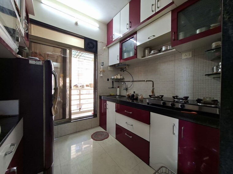 Kitchen, oval-apartments 3 Bedroom 1800 Sq.Ft. Apartment In Kharghar Navi Mumbai 10296262