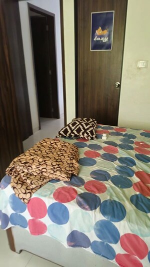 Bedroom in 2 BHK Apartment at Akshay Classic, Pimple Gurav – for Rent