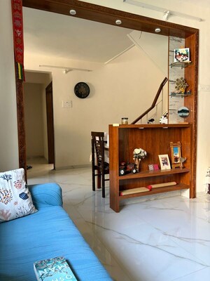 Living Room in 2 BHK Penthouse at Harmony Transbay, Aundh – for Rent