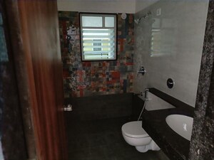 Bathroom in 4 BHK Apartment at Atul Western Hills TownHouses, Baner – for Rent
