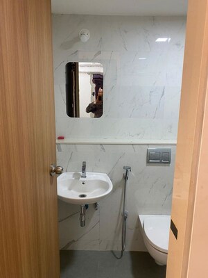 Bathroom in 2 BHK Apartment at Lodha Codename Premier, Dombivli East – for Rent
