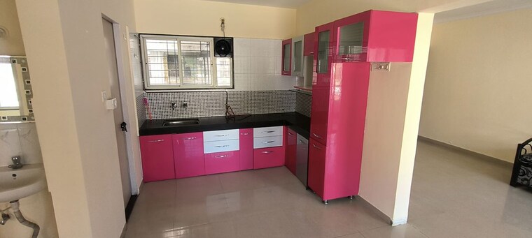 Kitchen, sg-lanke-vishwajeet-residency 2 Bedroom 950 Sq.Ft. Apartment In Kharadi Pune 10296335