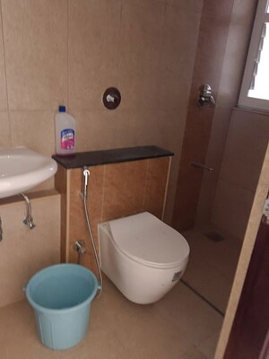 Bathroom in 1 RK Apartment at Puravankara Silversands, Mundhwa – for Rent