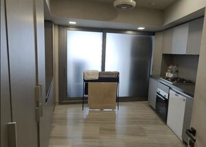 Living Room in 3 BHK Apartment at Lodha The World Towers World One Tier 2, Worli – for Rent