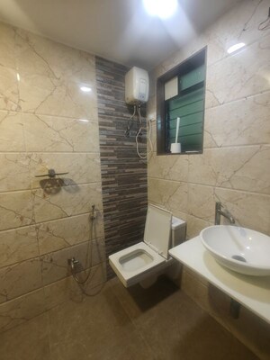 Bathroom in 2 BHK Apartment at Juhi Greens, Seawoods – for Rent
