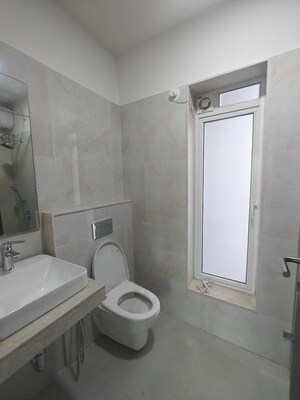 Bathroom in 2 BHK Apartment at Seawoods – for Rent