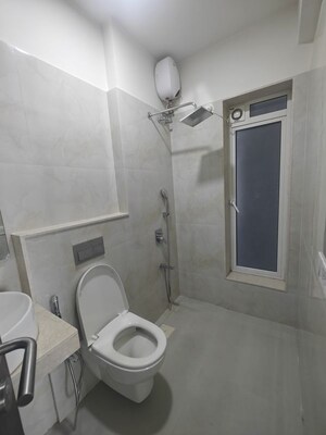 Bathroom in 2 BHK Apartment at Seawoods – for Rent