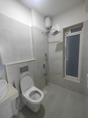 Bathroom in 2 BHK Apartment at Seawoods – for Rent