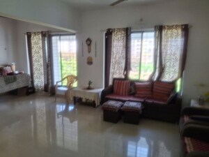 Living Room in 2 BHK Apartment at Hari Om Puram, Aundh – for Rent
