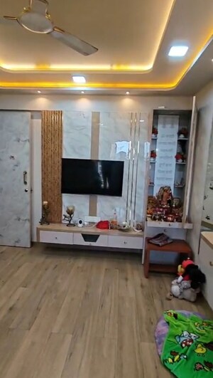 Living Room in 2 BHK Apartment at Unique Ivana, Mira Road – for Sale