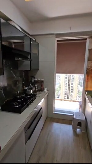 Kitchen in 2 BHK Apartment at Unique Ivana, Mira Road – for Sale