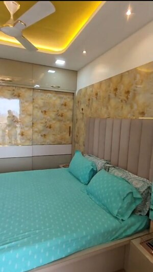 Master Bedroom in 2 BHK Apartment at Unique Ivana, Mira Road – for Sale