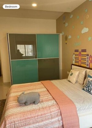 Bedroom in 2 BHK Apartment at Rishita Manhattan, Gomti Nagar – for Rent