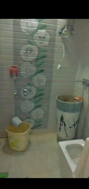 Bathroom in 2 BHK Builder Floor at Tilak Nagar – for Sale