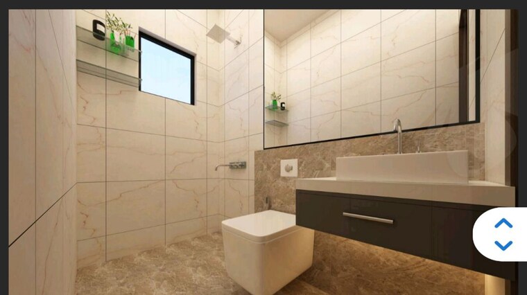 Bathroom, aishwaryam-anand 1 Bedroom 421 Sq.Ft. Apartment In Moshi Pune 10296466