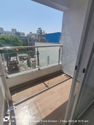 Balcony in 2 BHK Apartment at Kumar Prerana, Aundh – for Rent
