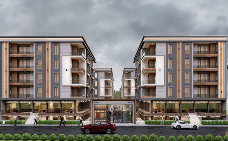 Exterior View, sector 107 4 Bedroom 2210 Sq.Ft. Builder Floor In Sector 107 Noida 10296472