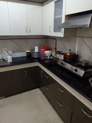 Kitchen in 3 BHK Apartment at Panchsheel Greens II, Sector 16 Greater Noida – for Sale