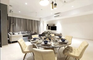 Team Area in 4 BHK Apartment at Oberoi Three Sixty West, Worli – for Rent