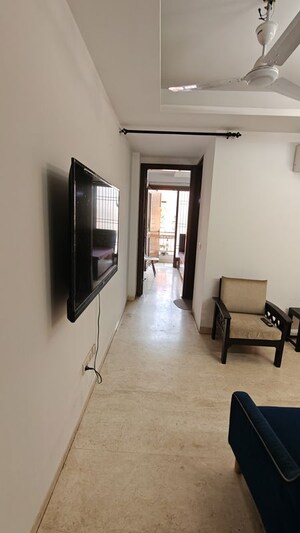 Staircase in 2 BHK Builder Floor at Malviya Nagar – for Rent