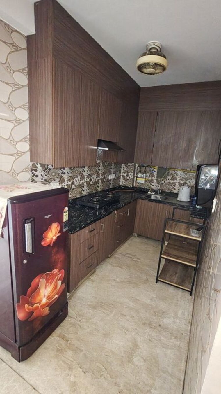 Kitchen, malviya nagar 2 Bedroom 1000 Sq.Ft. Builder Floor In Malviya Nagar Delhi 10296467