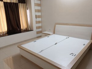 Bedroom in 3 BHK Apartment at Gaikwad Avenue, Aundh – for Rent