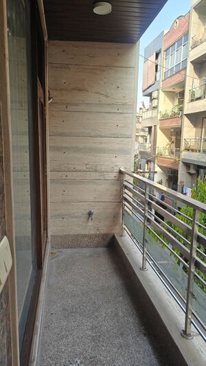 Balcony in 2 BHK Builder Floor at Malviya Nagar – for Rent