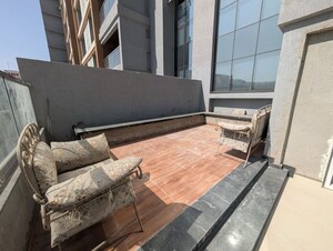 Balcony in 4 BHK Apartment at Shubh Nirvana, Viman Nagar – for Rent