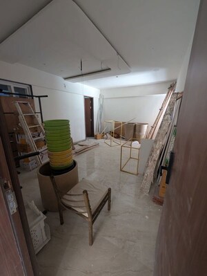 Living Room in 4 BHK Apartment at Shubh Nirvana, Viman Nagar – for Rent