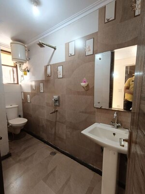 Kitchen in 2 BHK Builder Floor at Malviya Nagar – for Rent