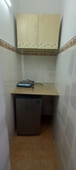 Kitchen in 1 RK Builder Floor at Gautam Nagar – for Rent