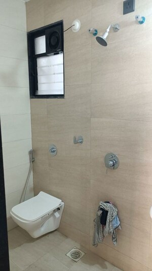 Bathroom in 2 BHK Apartment at Unique Youtopia, Kharadi – for Rent