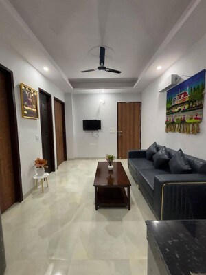 Living Room in 1 BHK Builder Floor at Saket – for Rent