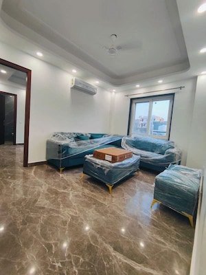 Living Room in 2 BHK Builder Floor at Saket – for Rent