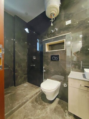 Bathroom in 2 BHK Builder Floor at Saket – for Rent