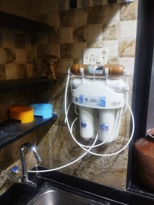 Kitchen in 1 BHK Apartment at Kaveri CHS, Vashi Sector 17 – for Rent