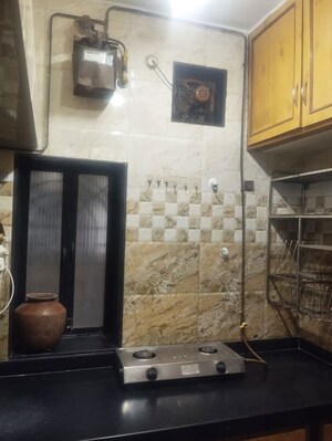 Living Room in 1 BHK Apartment at Kaveri CHS, Vashi Sector 17 – for Rent