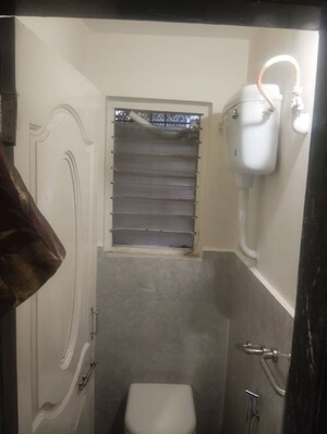 Bathroom in 1 BHK Apartment at Kaveri CHS, Vashi Sector 17 – for Rent