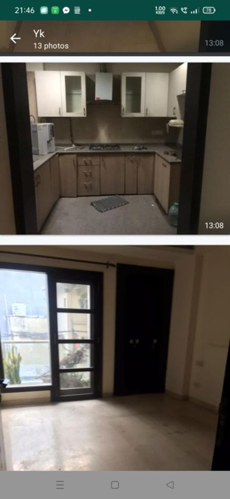 Kitchen, greater kailash i 3 Bedroom 1800 Sq.Ft. Builder Floor In Greater Kailash I Delhi 10296617