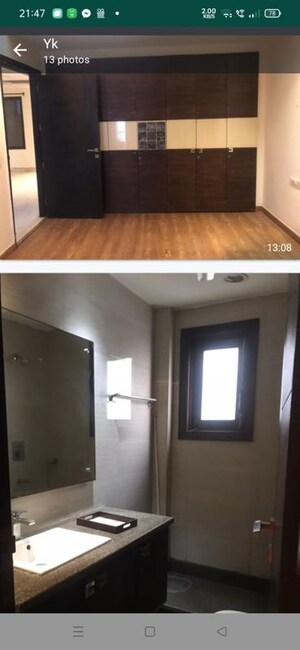 Kitchen in 3 BHK Builder Floor at Greater Kailash I – for Rent