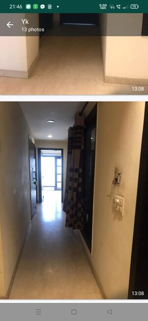 Building Lobby in 3 BHK Builder Floor at Greater Kailash I – for Rent