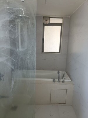 Bathroom in 3 BHK Apartment at Lodha Bel Air, Jogeshwari West – for Rent