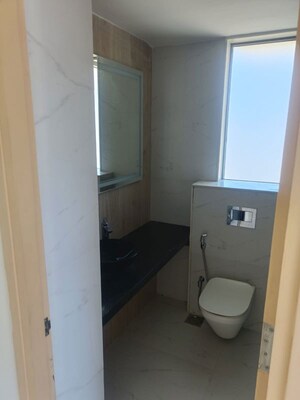 Bathroom in 3 BHK Apartment at Lodha Bel Air, Jogeshwari West – for Rent