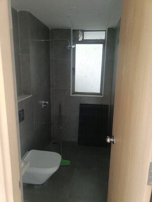 Bathroom in 3 BHK Apartment at Lodha Bel Air, Jogeshwari West – for Rent