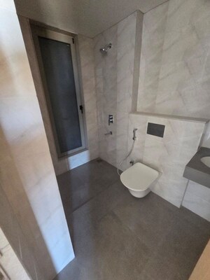 Bathroom in 2 BHK Apartment at Lodha Bellagio, Powai – for Rent