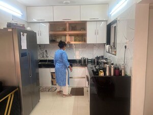 Kitchen in 2 BHK Apartment at Goel Ganga Constella, Kharadi – for Rent
